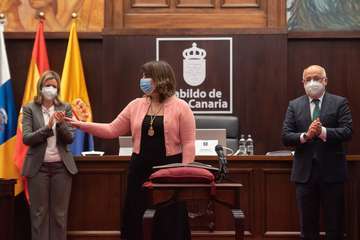 Toma de posesión de Gloria Cabrera como consejera/TA.