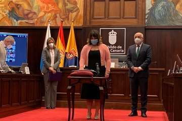 Toma de posesión de Gloria Cabrera como consejera/TA.