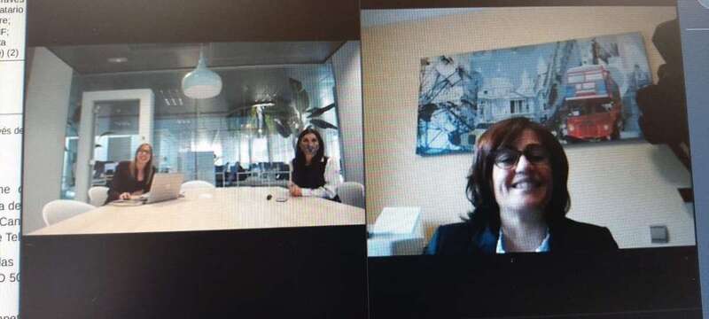 La jefa de servicio de la Concejalía de Nuevas Tecnologías, Mercedes Vega, fue la encargada de representar a Telde / TA