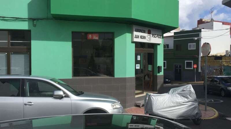 Imagen de archivo de la sede del PSOE de Telde / TA