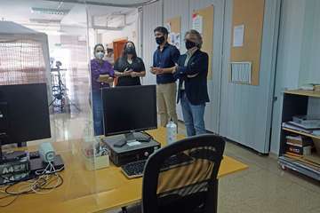 Noemí Santana aborda con Yrichen en Telde las adicciones tecnológicas de los jóvenes/Acfi Press.