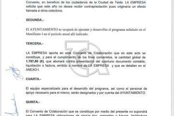 Documentos hechos públicos este jueves por Ciuca/TA.