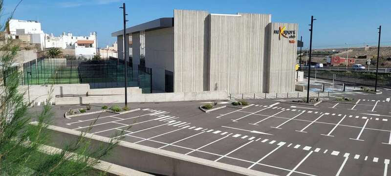 Instalaciones del nuevo complejo deportivo de La Barranquera/TA.