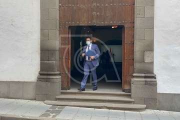 Héctor Suárez deja la Alcaldía de Telde/Francisco Javier Santana.