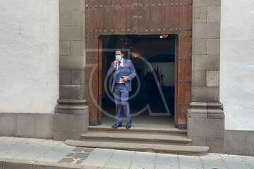 Héctor Suárez deja la Alcaldía de Telde/Francisco Javier Santana.