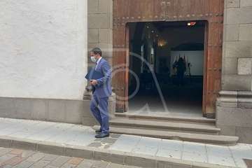 Héctor Suárez deja la Alcaldía de Telde/Francisco Javier Santana.