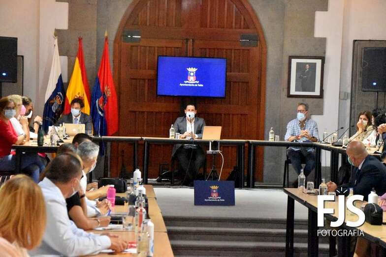 Momento del Pleno de este jueves/TA.