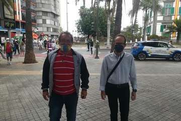 Marcha en la capital grancanaria por la libertad del pueblo saharaui/TA.