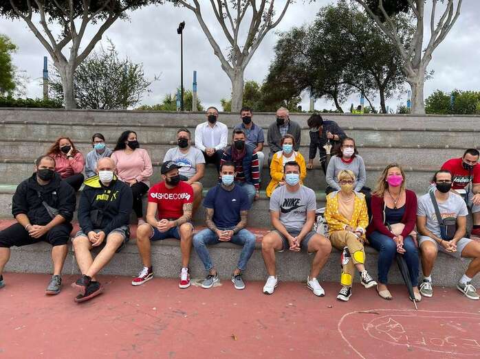 Asistentes a la reunión de este martes/TA.