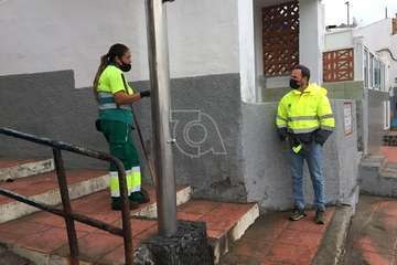 Limpieza de las playas de Telde tras la Noche de San Juan/TA.