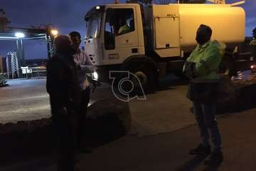 Limpieza de las playas de Telde tras la Noche de San Juan/TA.