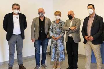 El socialista teldense Alejandro Ramos, en el XII Congreso de CCOO de Canarias/TA.