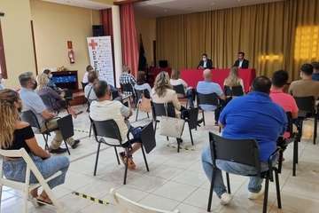 CC visitó este miércoles varios puntos del municipio y celebró una ejecutiva ampliada en Telde/TA.