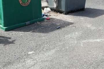  Servicios lleva un intervención integral de recogida de escombros y residuos en Ojos de Garza (Telde)/TA.