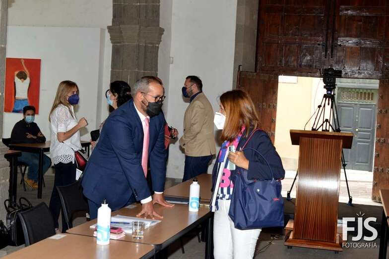 Momentos previos al inicio del Pleno/Francisco Javier Santana.