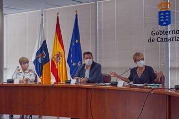 Alejandro Ramos, en la presentación de la campaña de seguridad en el sector de la construcción/TA y Acfi Press.