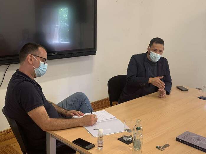 Héctor Suárez (CC), en el debate político de este sábado en Telde/TA.