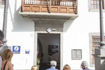 Visita oficial a Telde de Román Rodríguez, vicepresidente del Gobierno de Canarias/TA y Acfi Press.
