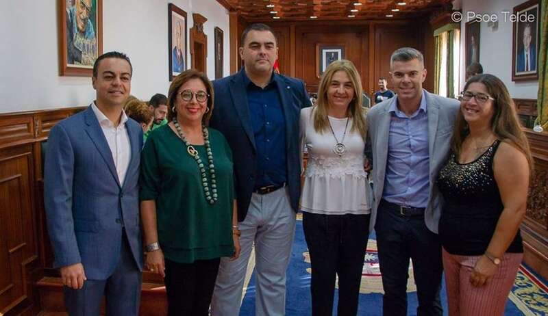 Concejales del PSOE en el Ayuntamiento de Telde / TA