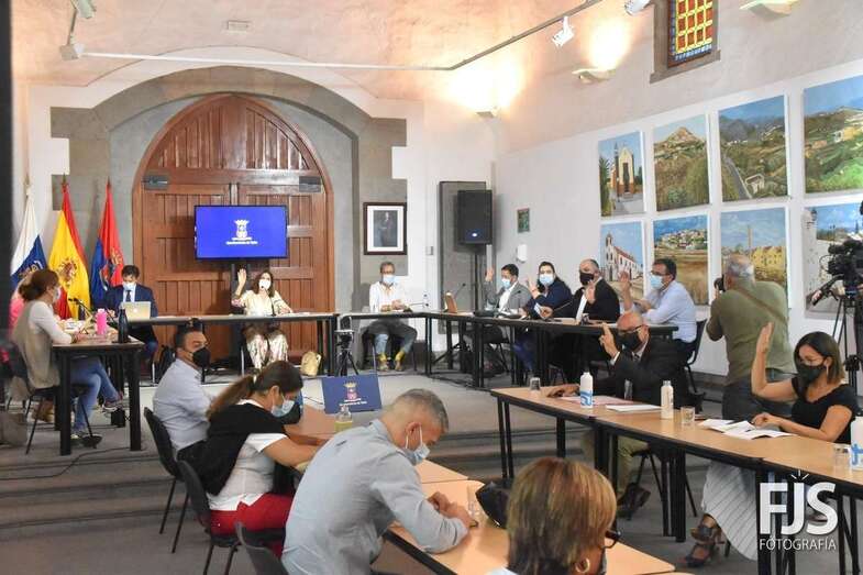 Imagen del Pleno de este jueves / FJS