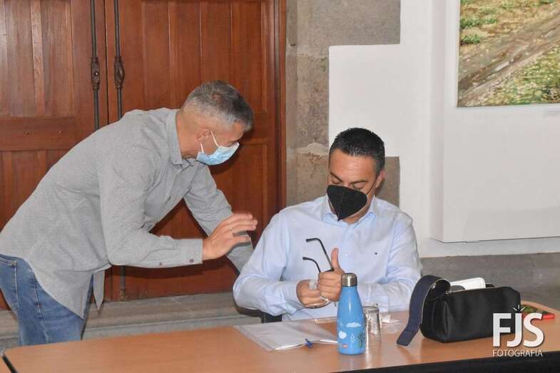 Ediles del PSOE en el Pleno de este jueves/Francisco Javier Santana.