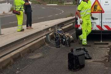 Telde suple la inacción de Obras Públicas del Cabildo y acondiciona los accesos al vial costero por Salinetas/TA.