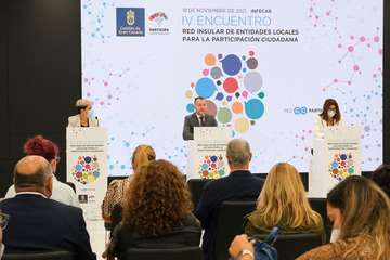 Telde en el IV Encuentro de la Red Insular de Entidades Locales para la Participación Ciudadana/TA.