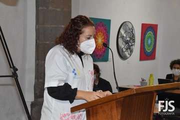 La policía Cristina Quevedo y la periodista Rebeca Paniagua, 