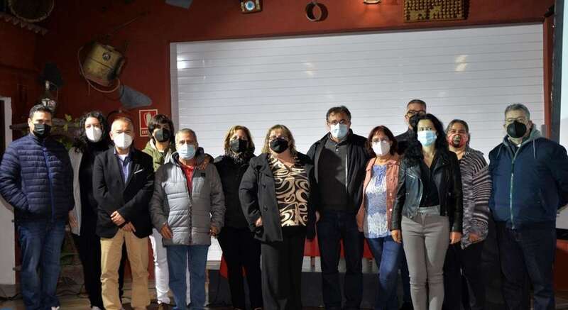 La nueva ejecutiva de Más por Telde/TA.