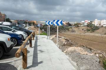 Visita institucional de Antonio Morales, presidente del Cabildo, al municipio de Telde(TA y Francisco Javier Santana.