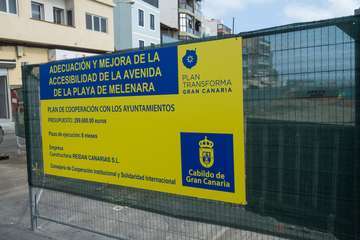 Visita institucional de Antonio Morales, presidente del Cabildo, al municipio de Telde(TA y Francisco Javier Santana.