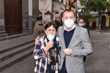 Humedades que presenta el templo neoclásico de Los Llanos/Francisco Javier Santana.