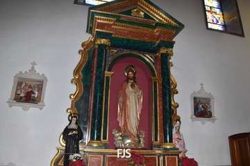 Humedades que presenta el templo neoclásico de Los Llanos/Francisco Javier Santana.