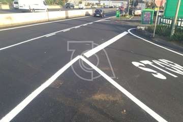 Asfaltado de la salida de La Estrella hacia la GC-1/TA.