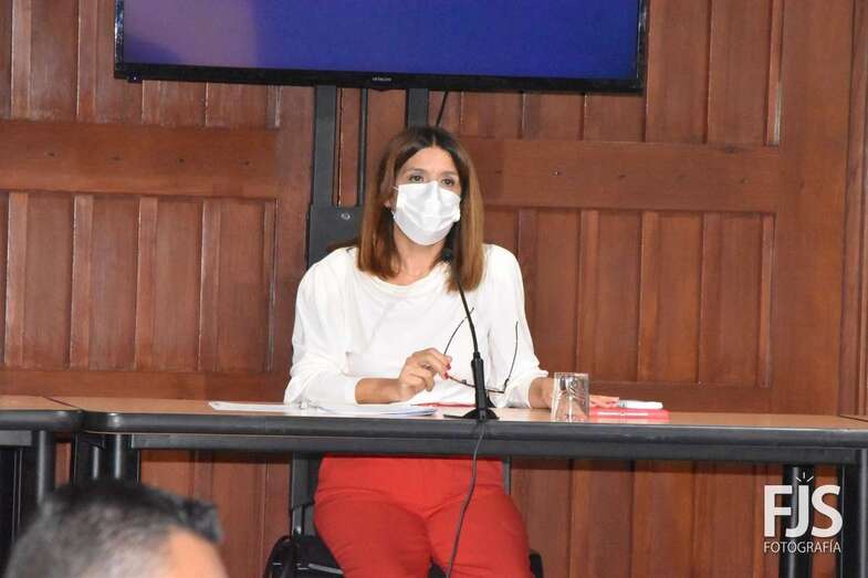 Carmen Hernández, alcaldesa de Telde/TA.