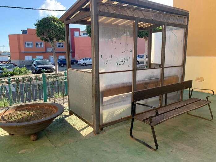 Imagen de uno de los espacios públicos de Marpequeña Alta / TA