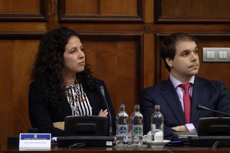 El consejero Daniel Reyes, en una foto de archivo de un Pleno del Cabido/TA.