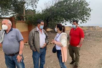 Visita del PP al barrio de El Goro/TA.