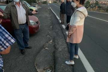 Visita del PP al barrio de El Goro/TA.
