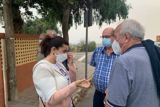Visita del PP al barrio de El Goro/TA.