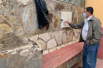 Visita del PP al barrio de El Goro/TA.