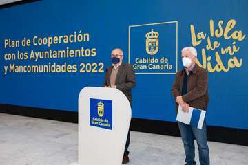El Cabildo presentó este martes el Plan de Cooperación con los Ayuntamientos y las Mancomunidades/TA.