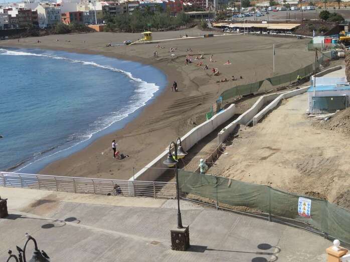 El muro de hormigón será retranqueado/TA.