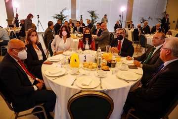 Intervención de la alcaldesa de Telde, Carmen Hernández, en el Encuentro SER Canarias/TA.