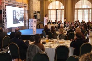 Intervención de la alcaldesa de Telde, Carmen Hernández, en el Encuentro SER Canarias/TA.