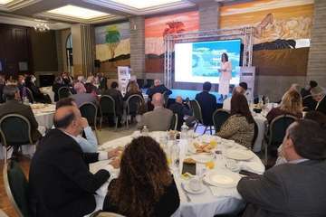 Intervención de la alcaldesa de Telde, Carmen Hernández, en el Encuentro SER Canarias/TA.