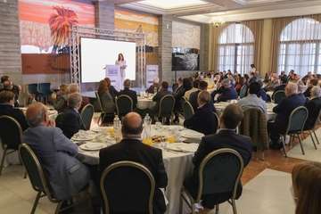 Intervención de la alcaldesa de Telde, Carmen Hernández, en el Encuentro SER Canarias/TA.