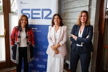 Intervención de la alcaldesa de Telde, Carmen Hernández, en el Encuentro SER Canarias/TA.