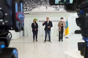 Román Rodríguez confirma que encabezará una candidatura en el V Congreso para fortalecer el canarismo de NC/Acfi Press.