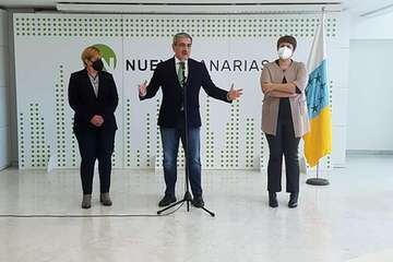 Román Rodríguez confirma que encabezará una candidatura en el V Congreso para fortalecer el canarismo de NC/Acfi Press.